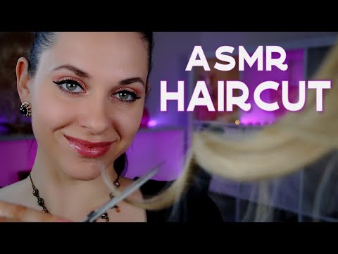 ASMR realistic haircut roleplay