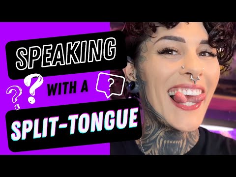 Speaking with a Split-Tongue— Does this body modification impact speech?