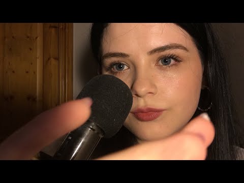 ASMR~ Up close Whisper and Personal Attention with Hand Movements, Pinching, Poking, Plucking