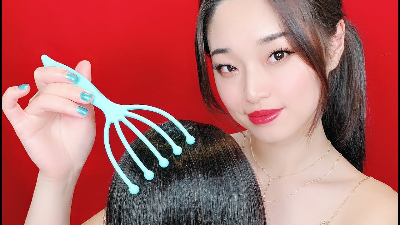 [ASMR] Ultimate Scalp Massage and Hair Play