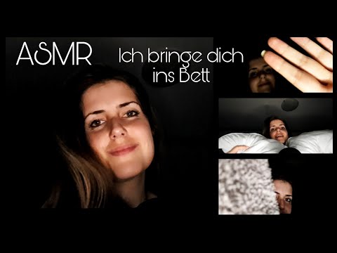 ASMR german/deutsch | Tucking you in | Roleplay |Ich bringe dich ins Bett Waschung, Massage, Humming