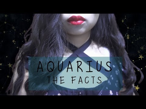 [ASMR 4K] ♄ ♅ Aquarius : The Facts ♅ ♄ (Late Birthday Gift) (With Talking)