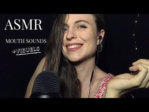 ASMR FRANCAIS 🌙 - Bruits de bouche + visuels (mouth sounds)