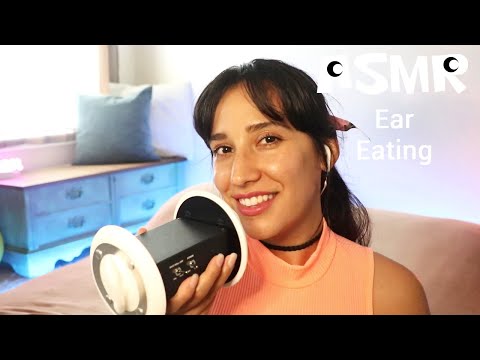 ASMR Ear Eating and Kisses | Nibbling | No Talking