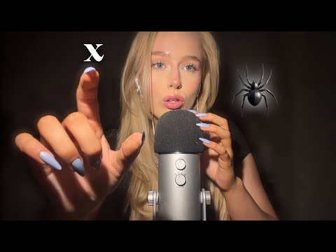 ASMR X- marks the spot ~ spiders crawling up your back ~ spine tingling childrens rhyme
