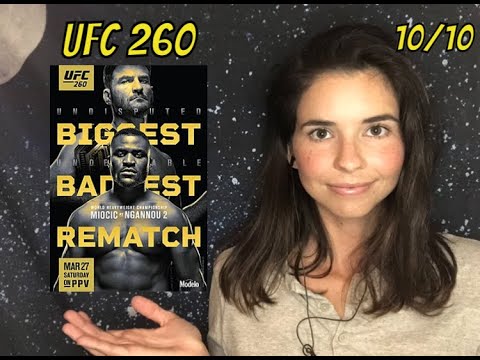 ASMR UFC 260 Ramble *Miocic vs. Ngannou*