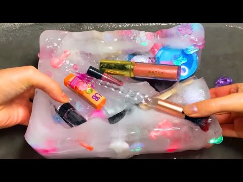 ASMR Makeup Frozen in Ice (Whispered)