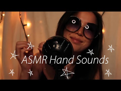ASMR Relaxing Hand Sounds (New Mic)