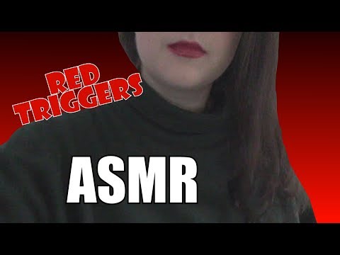 ASMR - ROTE Trigger zum EINSCHLAFEN - Red Triggers for SLEEP ❤️  german/deutsch