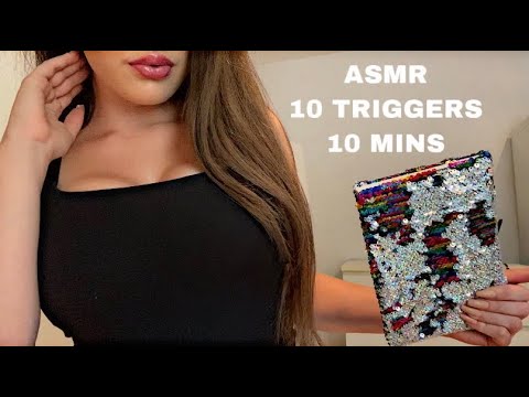 ASMR | 10 TINGLY TRIGGERS IN 10 MINS🤩