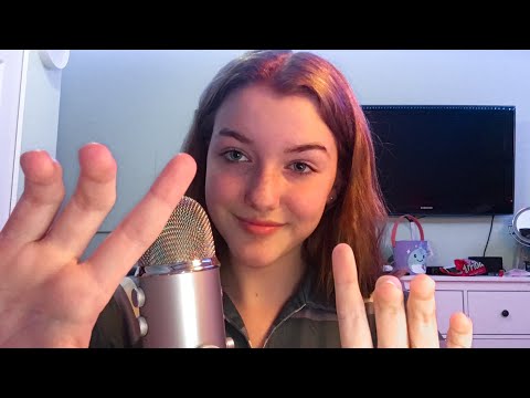 ASMR- Relaxing Mouth Sounds/ Hand Movements (Intense)