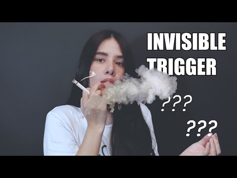 asmr invisible trigger makeup