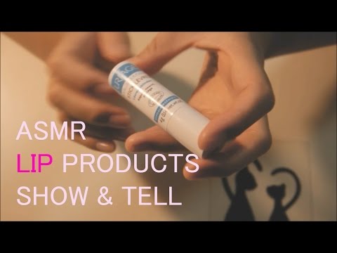 ASMR. 소근소근 립제품 소개 LIP PRODUCTS SHOW & TELL (Whispering) (Binaural)