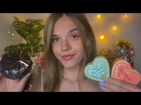 ASMR May Favourites 🌸 (makeup, haircare, jewelry, health)