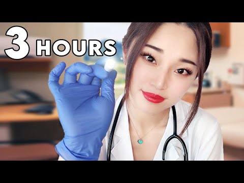 [ASMR] Sleep Recovery ~ 3 Hours of Medical Exams