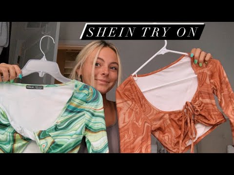 ASMR | SHEIN Try on Haul, Fabric Scratching and Whispering