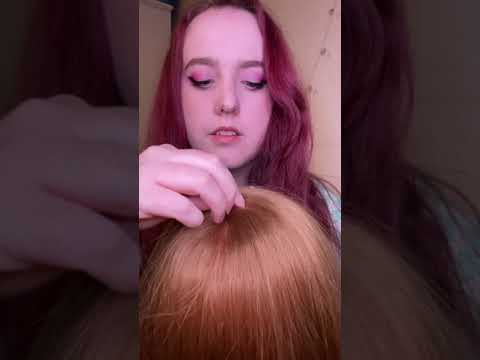 ASMR | Removing Tape from your hair ✨