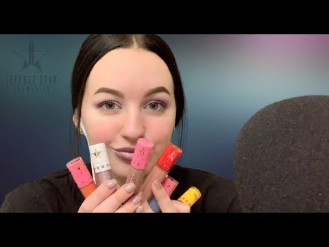 [ASMR] Jeffree Star Lipstick Try On