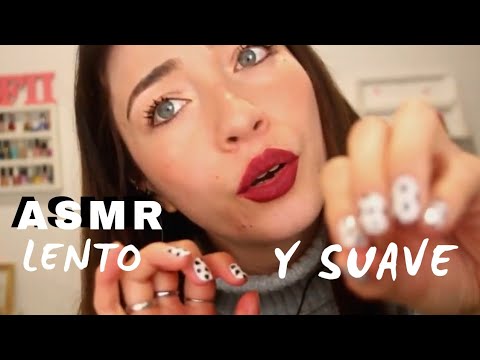 ASMR ARGENTINA | ASMR SUAVE y LENTO Hand movements, Visual, Tapping, Mouth Sounda¿