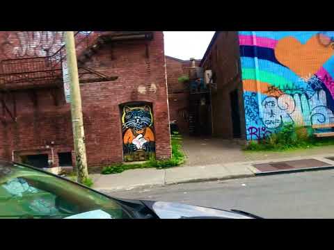 ASMR urban french Canadian city Walkabout chit chatting with you