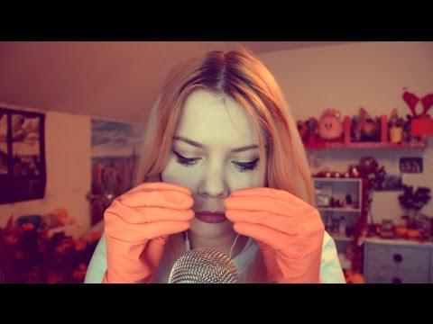 Gloves🖐and hand movements | ASMR
