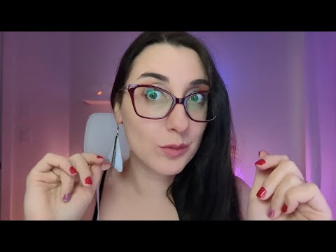 ASMR Whisper Ramble with Words into mouth sounds and Repetition (CV Audrey)