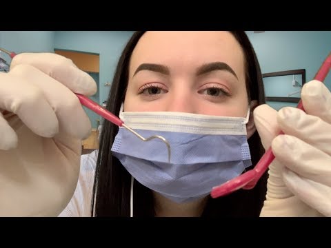 [ASMR] Dental Exam & Teeth Whitening