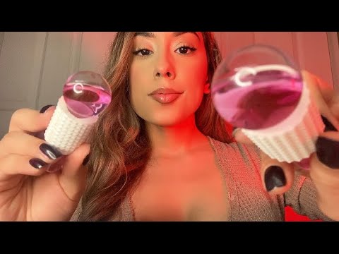 ASMR Facial Massage (realistic) Tools On Camera (personal attention)