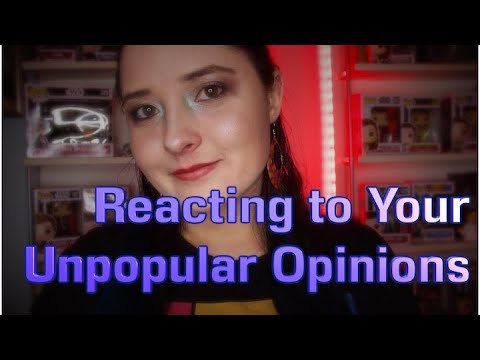 Reacting To Your Unpopular Opinions! 😱 Whispered ASMR