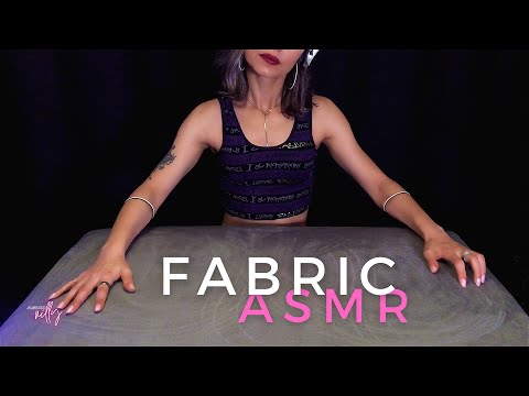 ASMR | Slow Fabric Scratching & Rubbing | Soothing Fabric Sounds (No Talking)