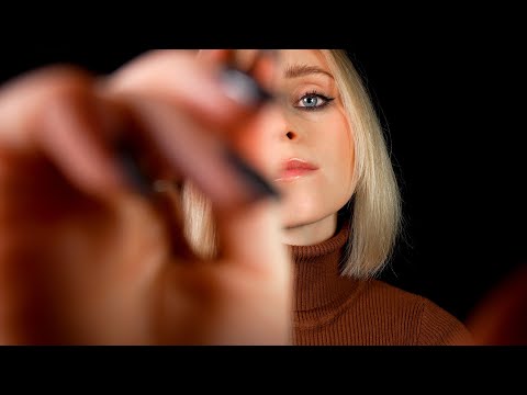 ASMR | Shaping and plucking your EYEBROWS - gentle and tingly roleplay