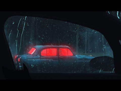 A Creepy Car Parks Next to You in the Rain | ASMR Ambience