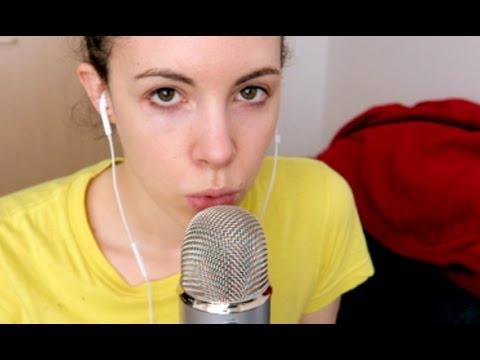 ASMR Wet Mouth Sounds, Lens Touching and Breathing, Kisses, Unintelligible Whispering...
