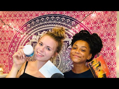 ASMR! Whats In Our Makeup Bags! Cousin Edition!