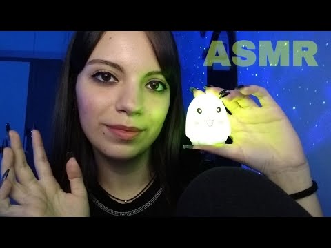 ASMR - Gatilhos de luz para te relaxar✨ (tapping, scratching)