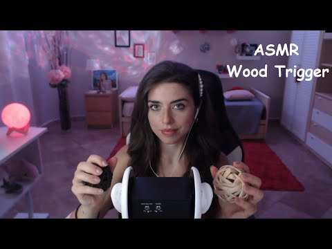 ASMR Wood Triggers 🌳 (NO TALKING) Scratching, Tapping, Clicky & New Sounds for Sleep & Study