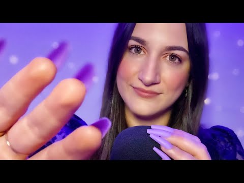 ASMR • Invisible Scratching + Mic Sounds + Up Close Whisper