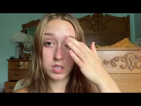 Asmr- popular girl gives you a face massage