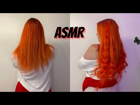 ASMR GRWM | Doing My Hair Using Wenna Life Hair Extensions 💗🌟