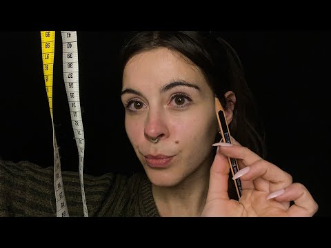 ASMR Your Best Friend Measures and Sketches You ✨