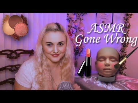 [ASMR] Doing Your Makeup Gone Wrong - Whispered
