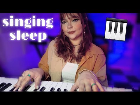 ASMR | Singing You To Sleep 😴🎶 (with Piano)
