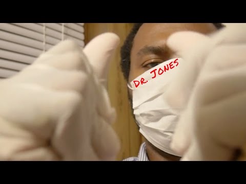 ASMR Latex Gloves Roleplay | DR JONES with Soft Spoken Words for Sleep & Relaxation - Binaural