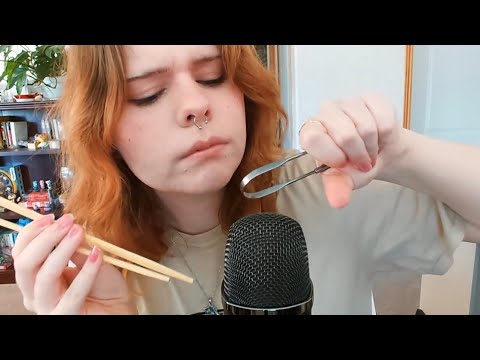 ASMR looking for you on my mic (youre very small and afraid)