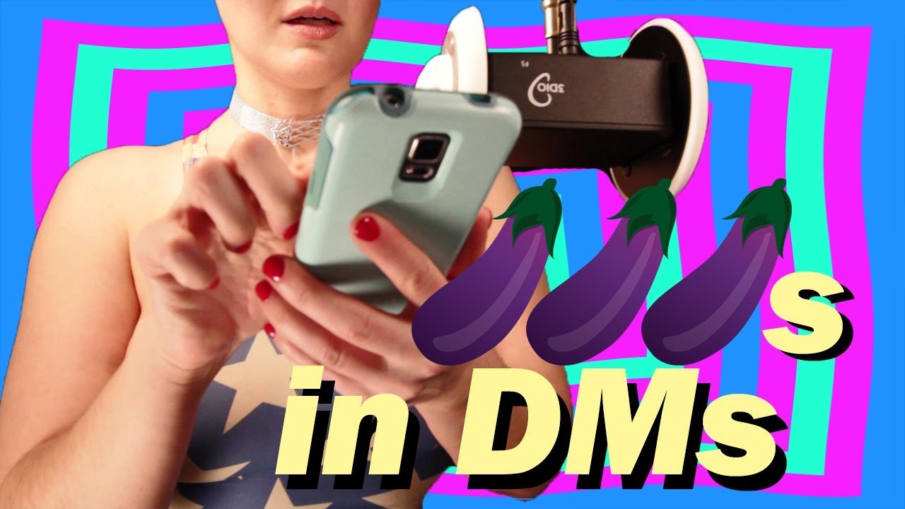 D**** in my DMs!!! (a whispered song - ASMR)