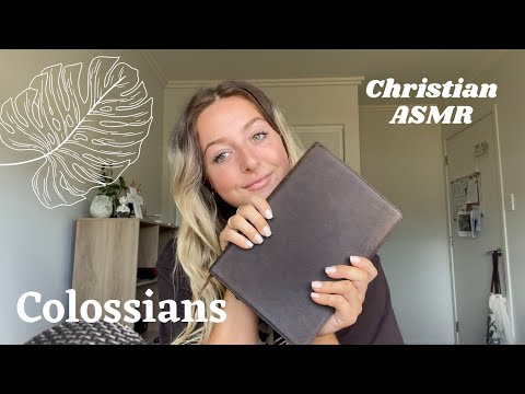 Relaxing Colossians Bible reading | Christian ASMR