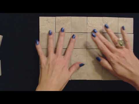 ASMR Inaudible Whisper Reboot ~ Arranging & Clicking Ceramic Tiles