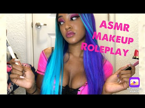 ASMR Doing Your Makeup With The Wrong Products (fast)
