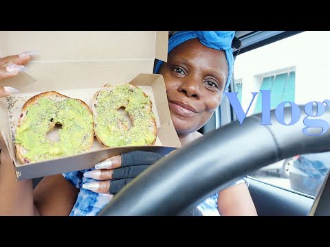 Trying New England Style Flounder Onion Rings Crab Cake | Count Down Move Out | Avocado Bagel | Vlog