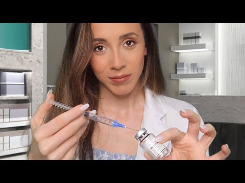 ASMR NURSE ADMINISTERS BOTOX AND LIP FILLER | Soft Spoken, Personal Attention, Face Injections...